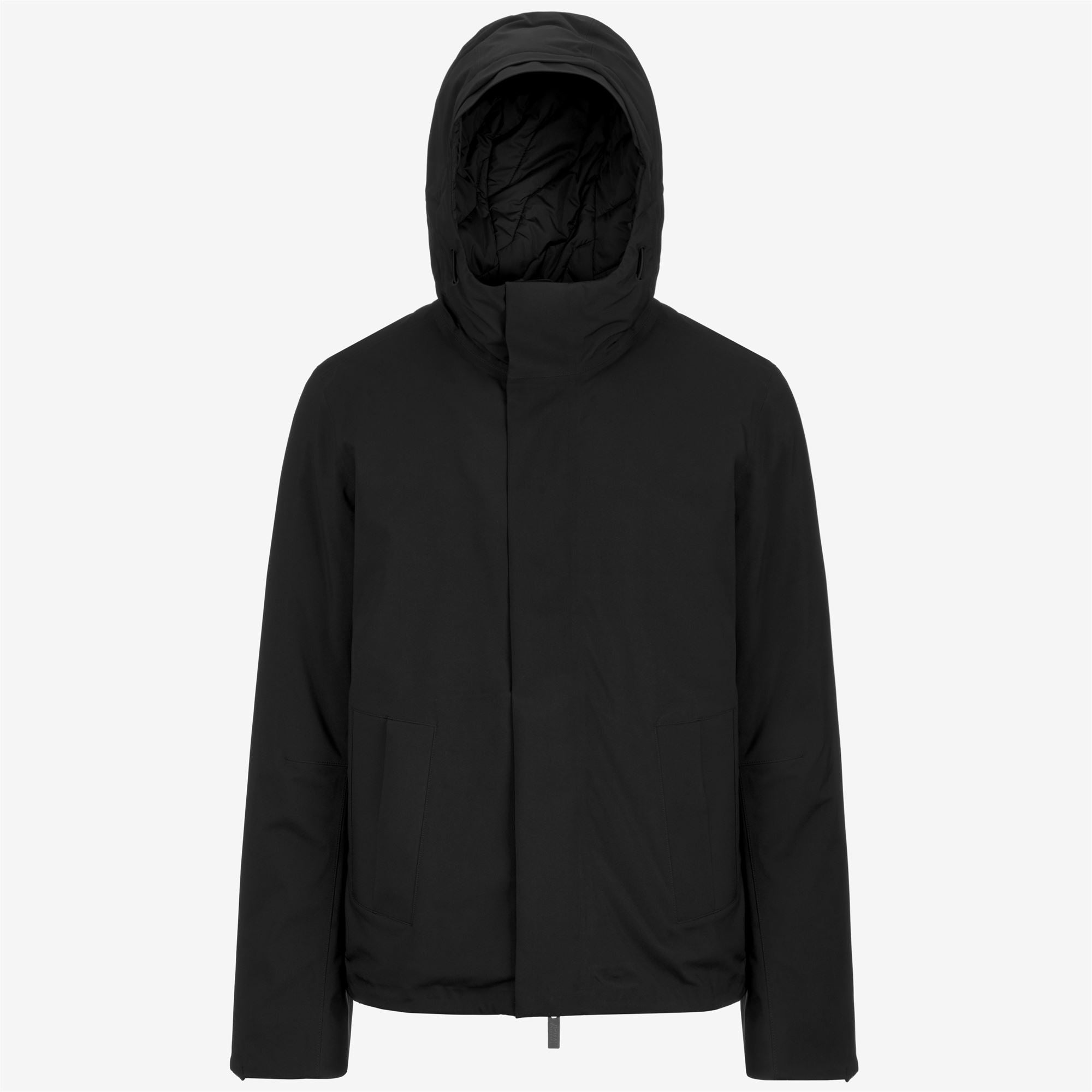 Jackets_MAN_JACKEN BONDED PADDED_Short_Black Pure - Commercial 1