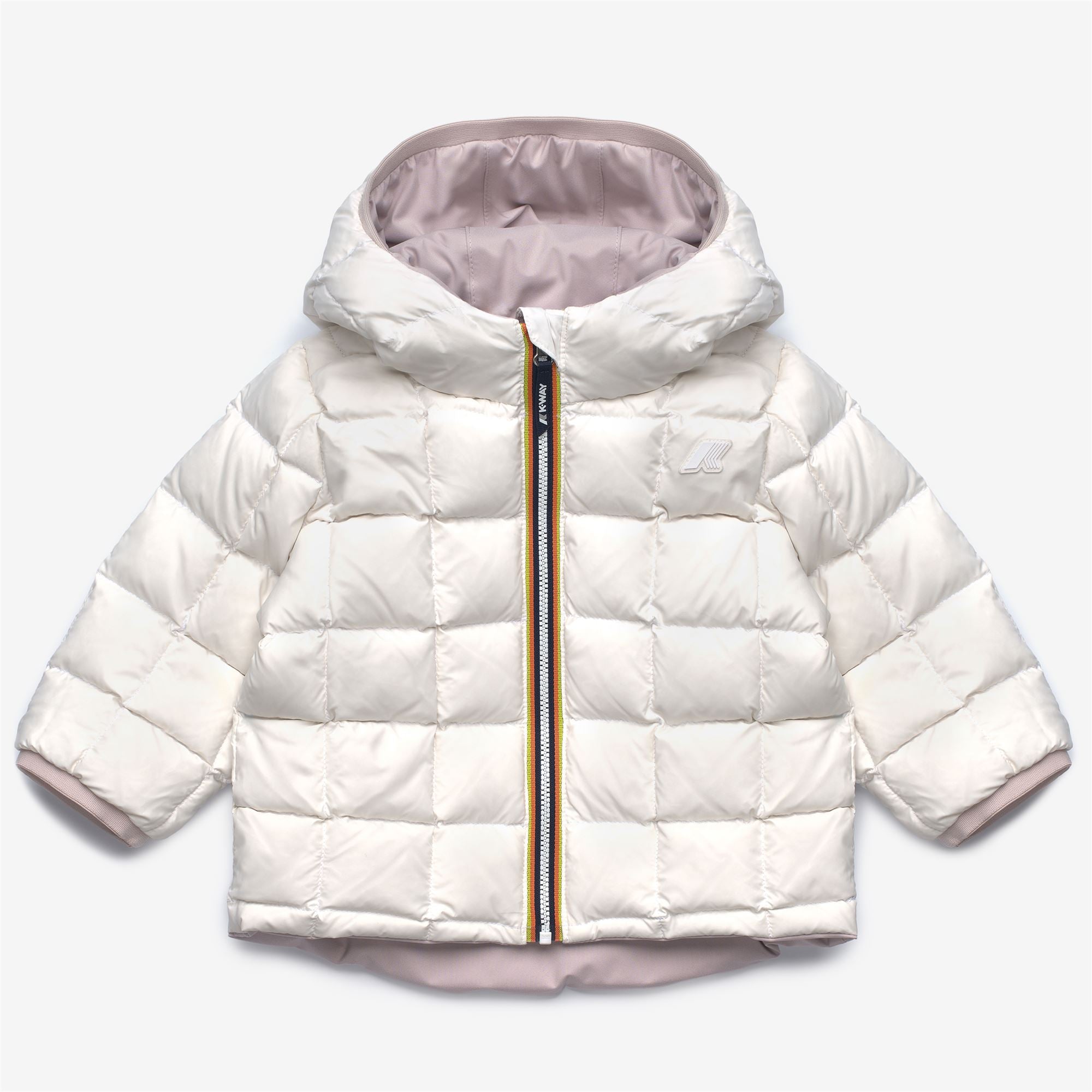 Jackets_KID UNISEX_E. JACK ST THERMO DOUBLE_Short_Rose Hushed - White Gardenia - Commercial 3