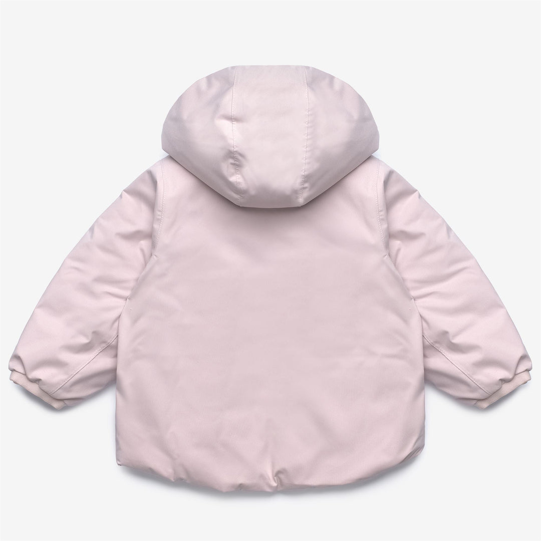 E. JACK ST THERMO REVERSIBLE - Jackets - Short - KID UNISEX - Rose Hushed-White Gardenia
