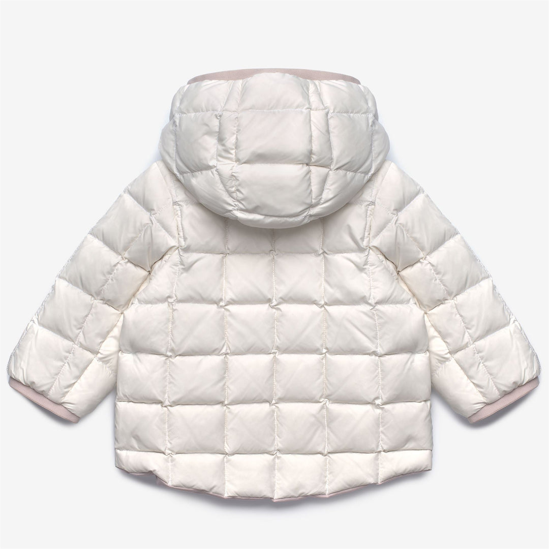 E. JACK ST THERMO REVERSIBLE - Jackets - Short - KID UNISEX - Rose Hushed-White Gardenia