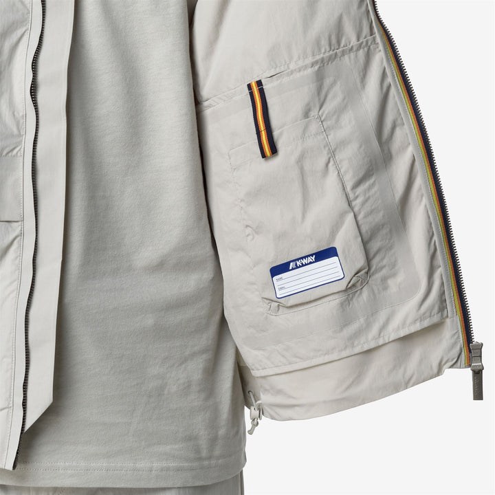 BARION COTTON LIKE - Jackets - Short - MAN - BEIGE LT