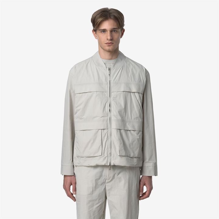 BARION COTTON LIKE - Jackets - Short - MAN - BEIGE LT