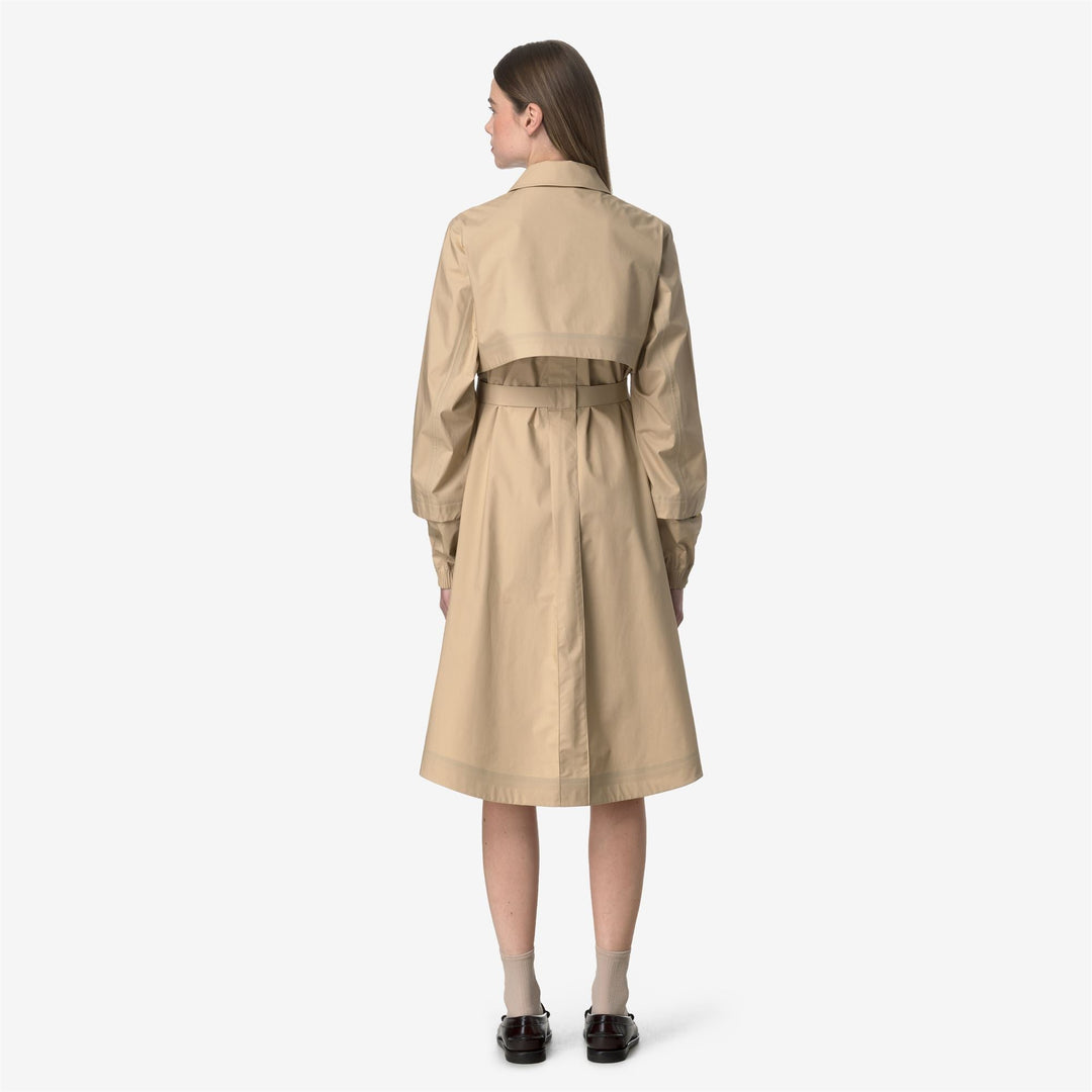 JESY 3L POPLIN - Jackets - Long - WOMAN - BEIGE ROPE-BEIGE LT
