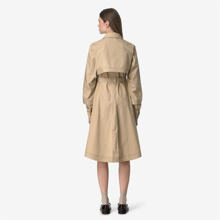 JESY 3L POPLIN - Jackets - Long - WOMAN - BEIGE ROPE-BEIGE LT