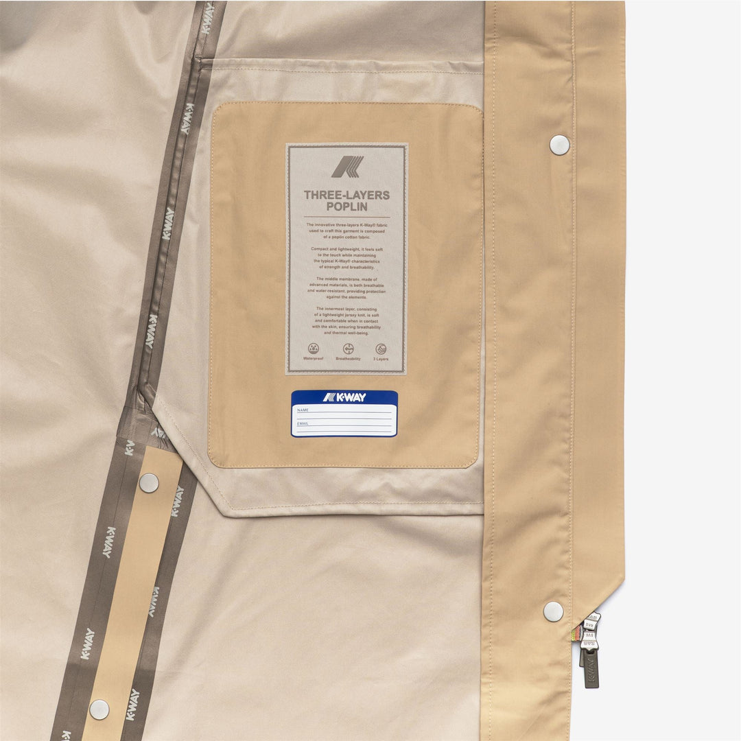 JESY 3L POPLIN - Jackets - Long - WOMAN - BEIGE ROPE-BEIGE LT