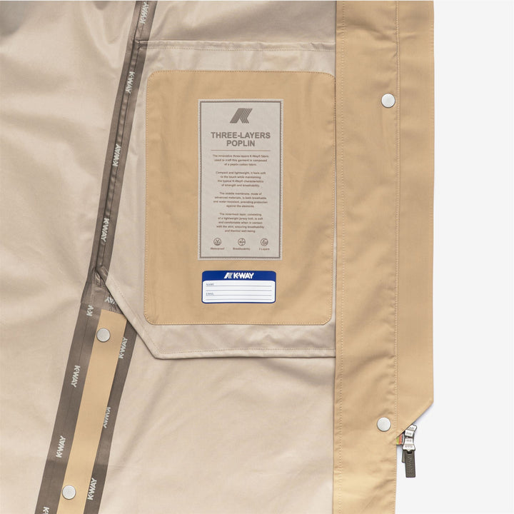 JESY 3L POPLIN - Jackets - Long - WOMAN - BEIGE ROPE-BEIGE LT