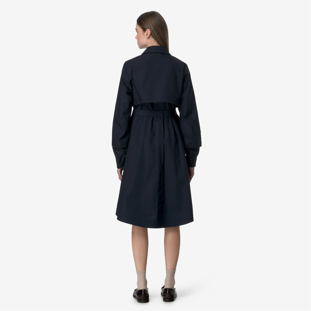 JESY 3L POPLIN - Jackets - Long - WOMAN - BLUE DEPTH-BEIGE LT