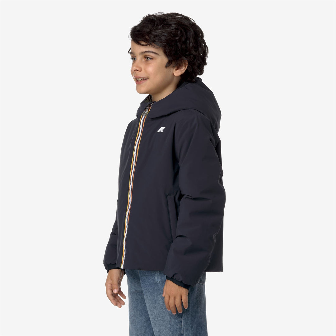 P. JACK ST WARM REVERSIBLE - Jackets - Short - BOY - BLUE D-GREEN B