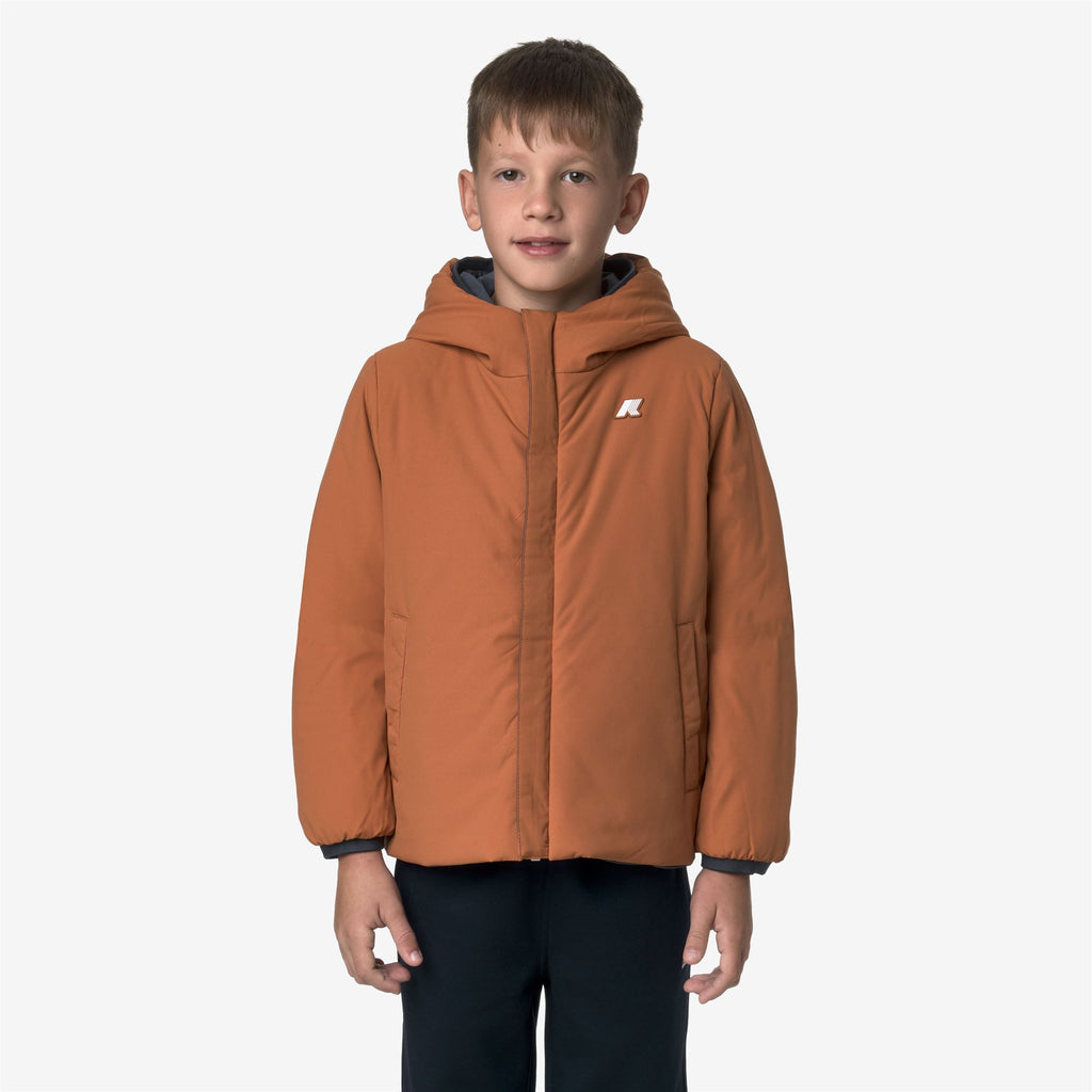 Jackets_BOY_P. JACK ST WARM DOUBLE_Short_Blue Airforce - Orange Adobe - Commercial 7