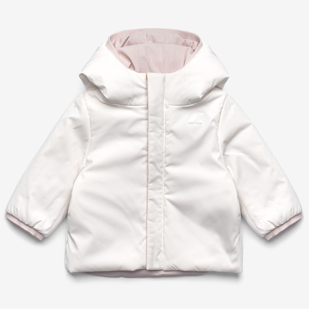 E. JACK ST WARM REVERSIBLE - Jackets - Short - KID UNISEX - Rose Hushed-White Gardenia