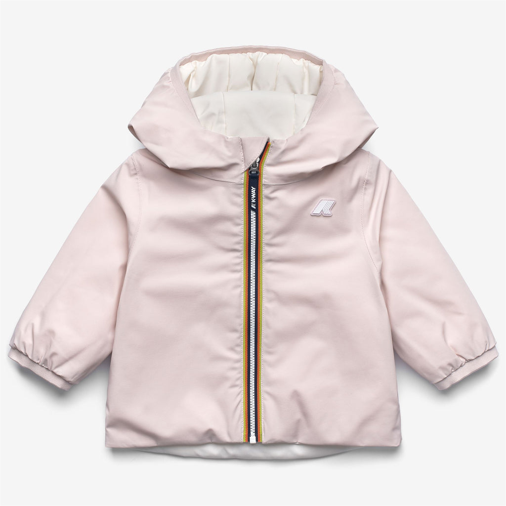 Jackets_KID UNISEX_E. JACK ST WARM DOUBLE_Short_Rose Hushed - White Gardenia - Commercial 1