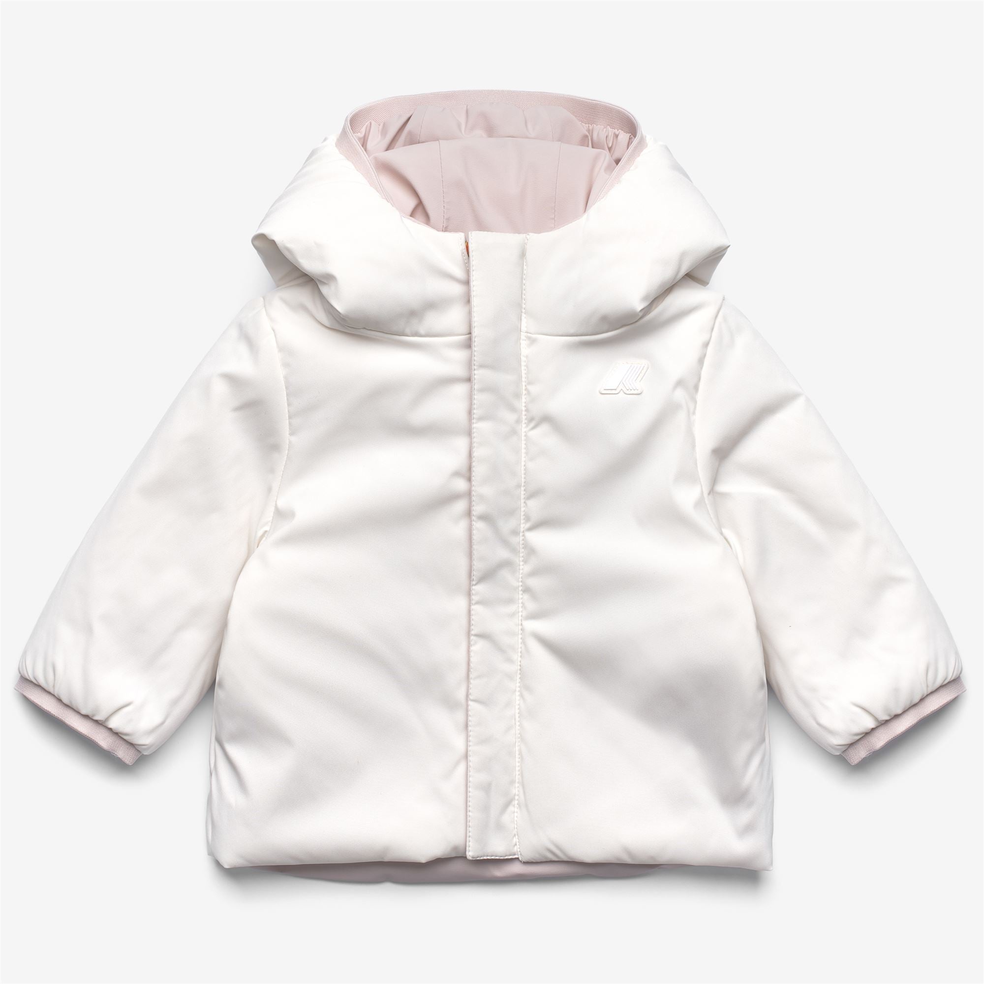 Jackets_KID UNISEX_E. JACK ST WARM DOUBLE_Short_Rose Hushed - White Gardenia - Commercial 2