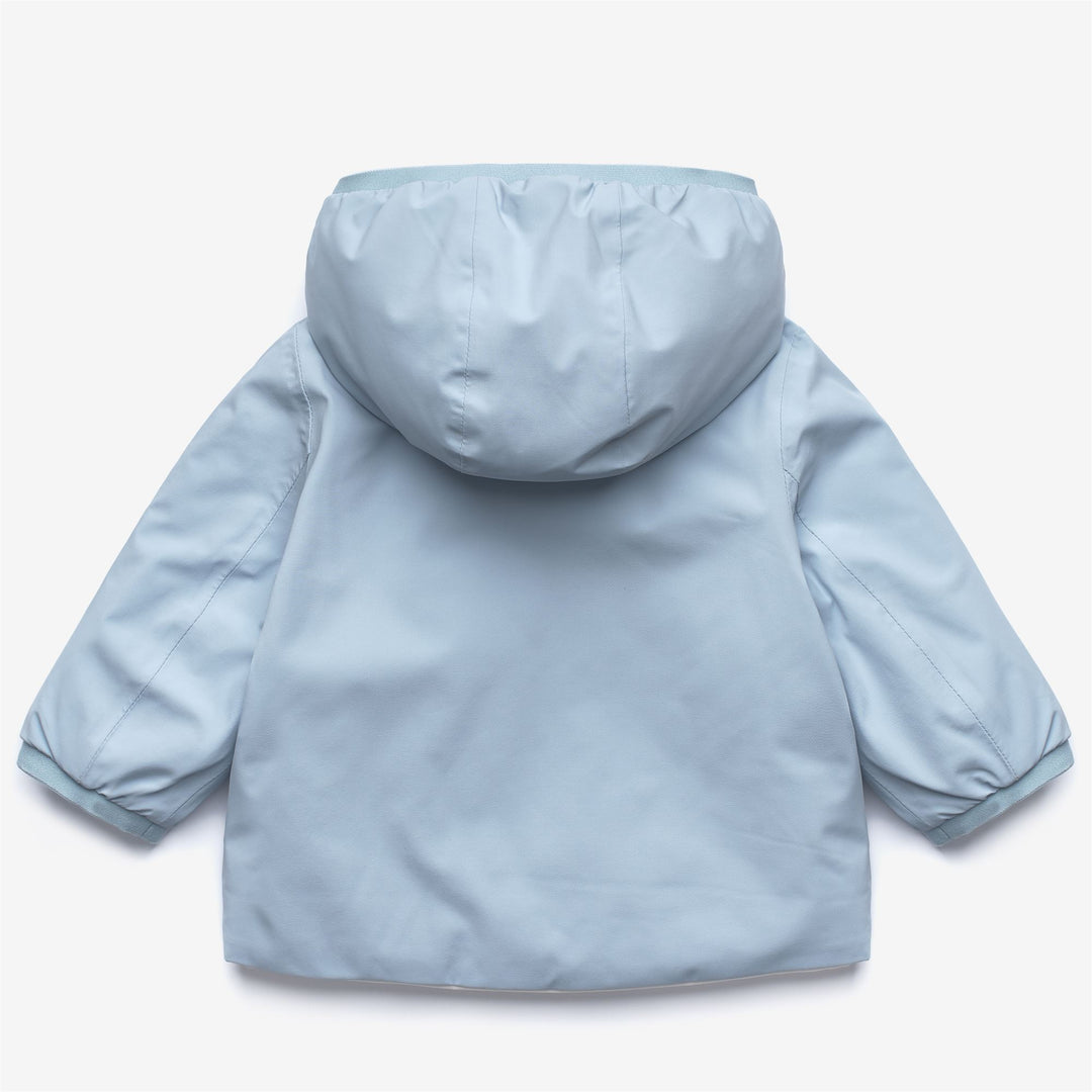 Jackets_KID UNISEX_E. JACK ST WARM DOUBLE_Short_Blue Avio - White Gardenia - DressedFront