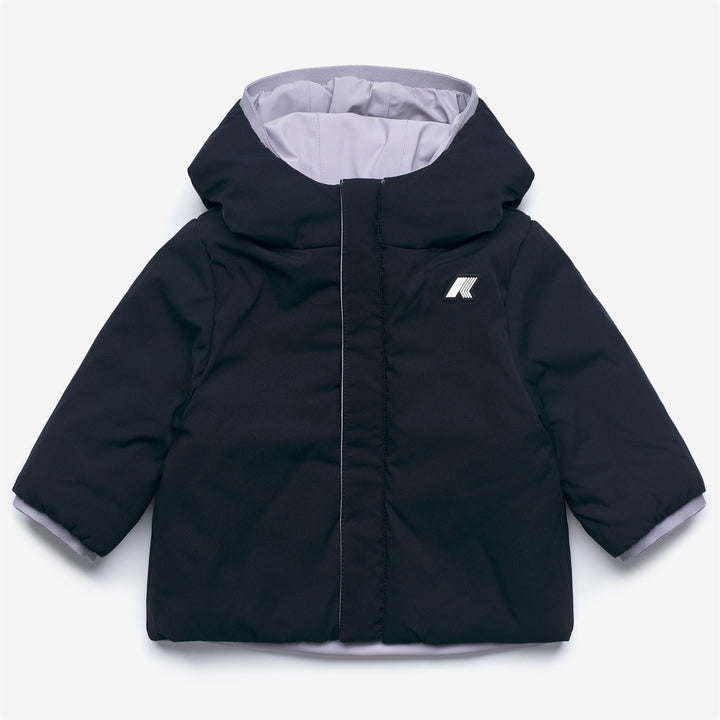E. JACK ST WARM REVERSIBLE - Jackets - Short - KID UNISEX - Violet Lavender-Blue Depth