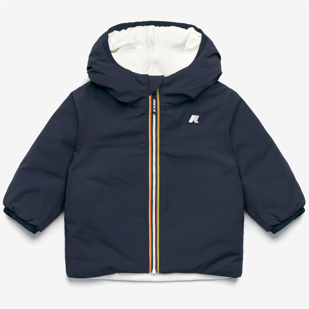 Jackets_KID UNISEX_E. JACK ST WARM DOUBLE_Short_Blue Depth - White Natural - Commercial 1