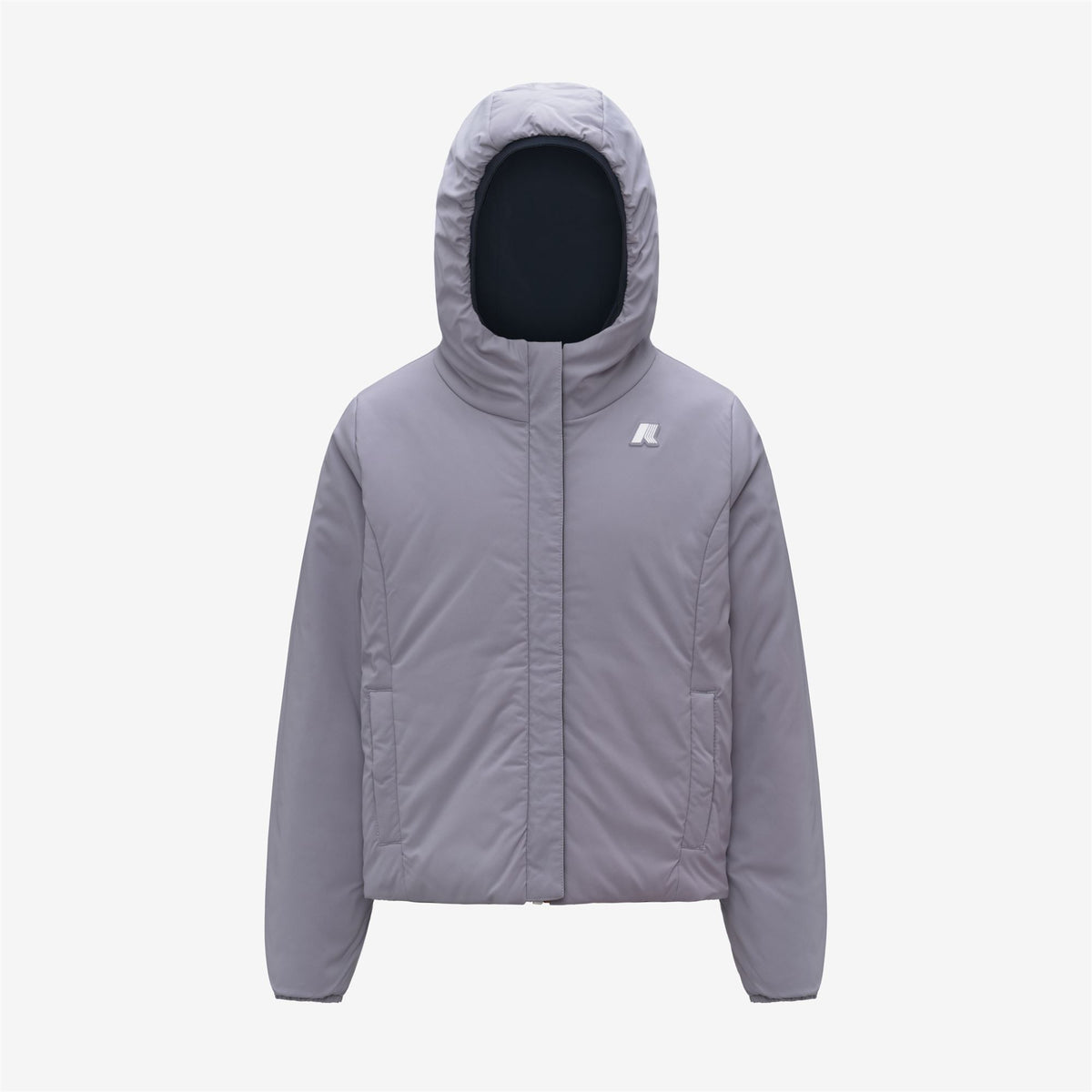 Jackets_GIRL_P. LILY ST WARM DOUBLE_Short_Blue Depth - Violet Lavender - Commercial 2