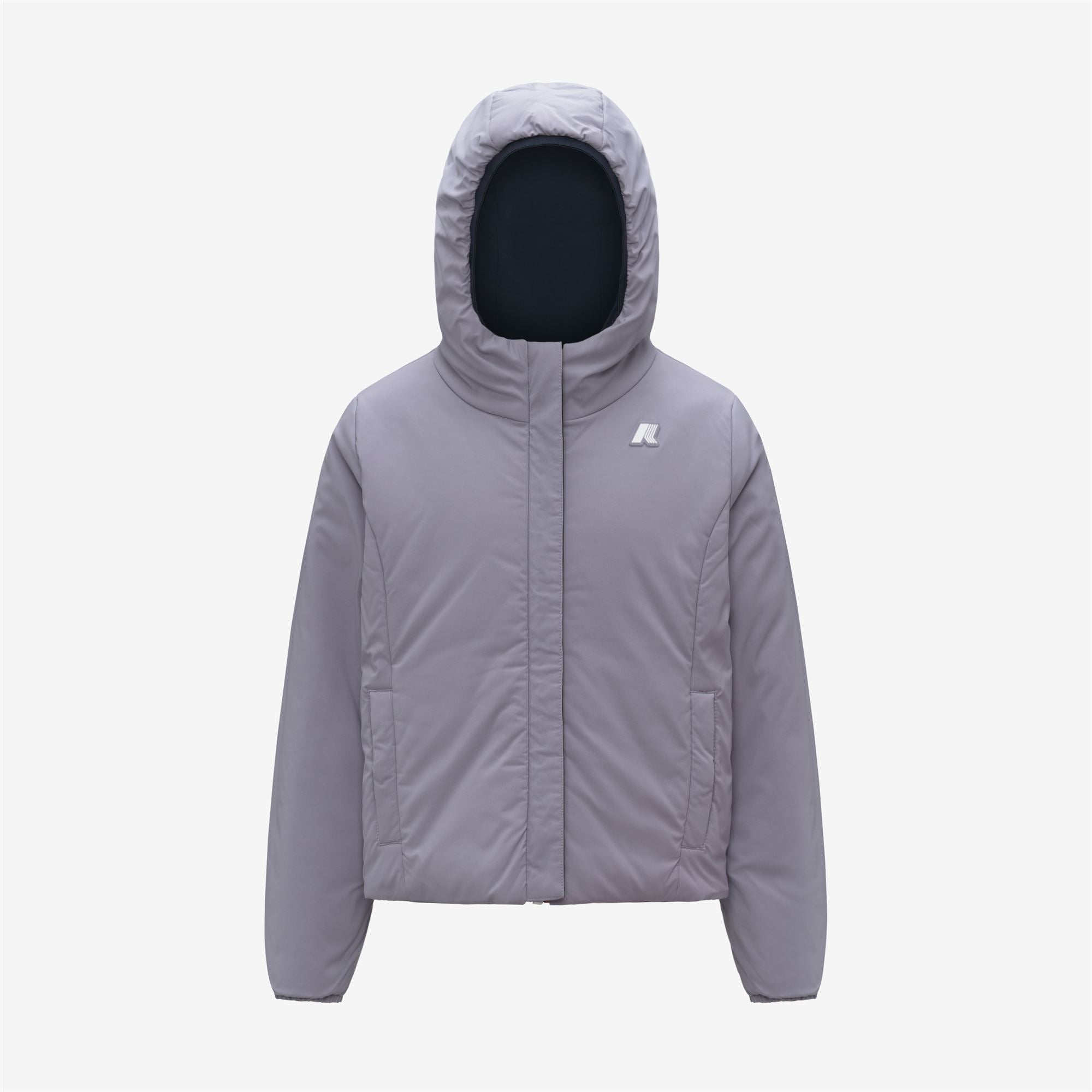 Jackets_GIRL_P. LILY ST WARM DOUBLE_Short_Blue Depth - Violet Lavender - Commercial 2