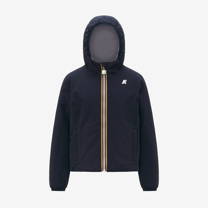 P. LILY ST WARM REVERSIBLE - Jackets - Short - GIRL - Blue Depth-Violet Lavender