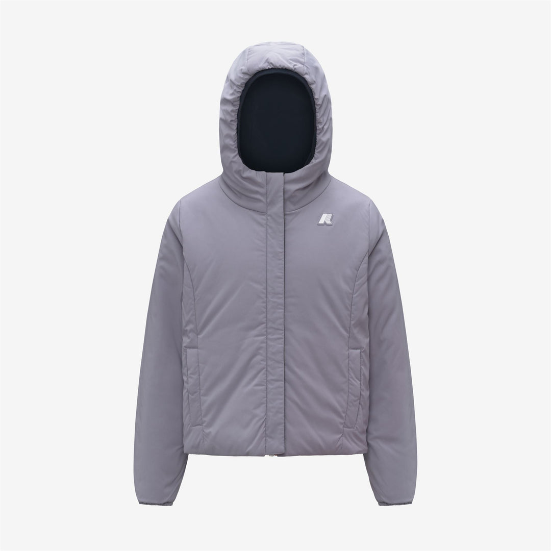 P. LILY ST WARM REVERSIBLE - Jackets - Short - GIRL - Blue Depth-Violet Lavender
