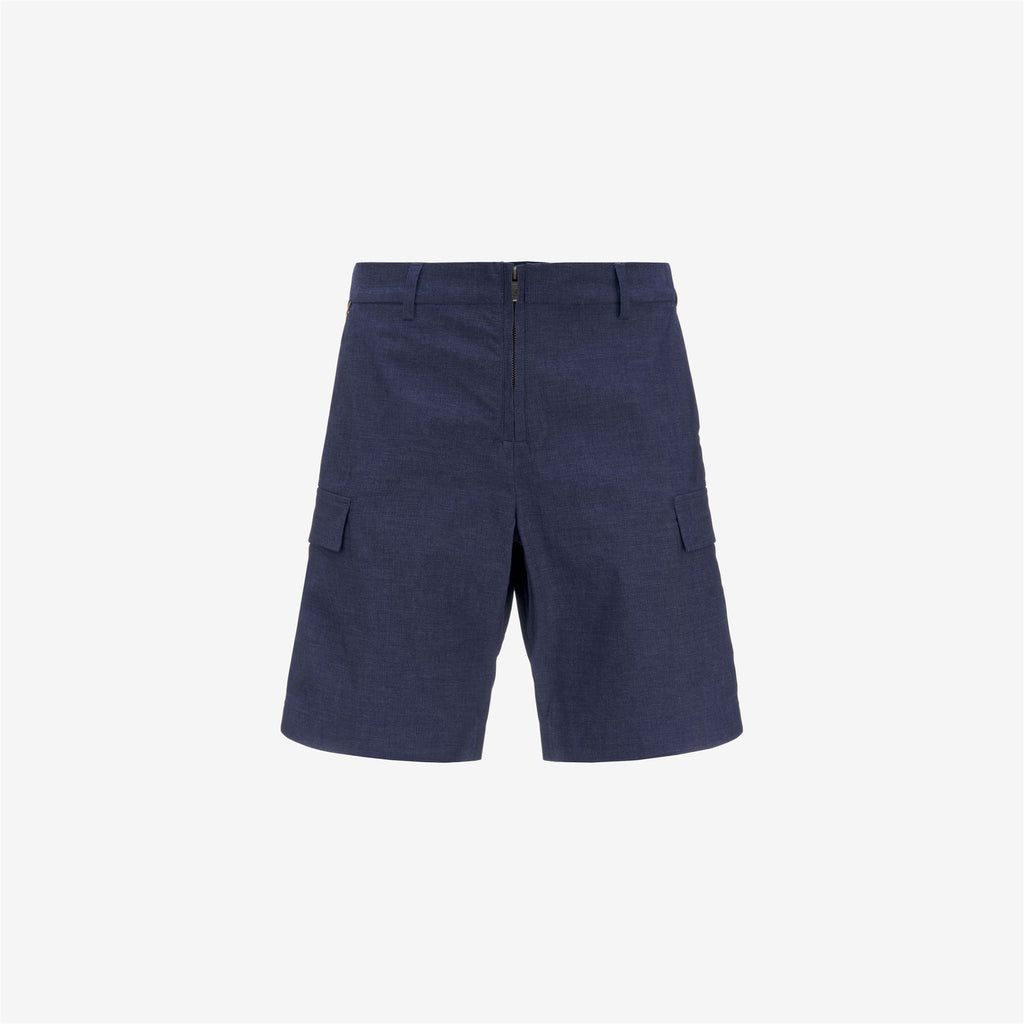 Shorts_MAN_BASTYEL SOFT DENIM_Cargo_Blue Deep Cobalt - Commercial 1