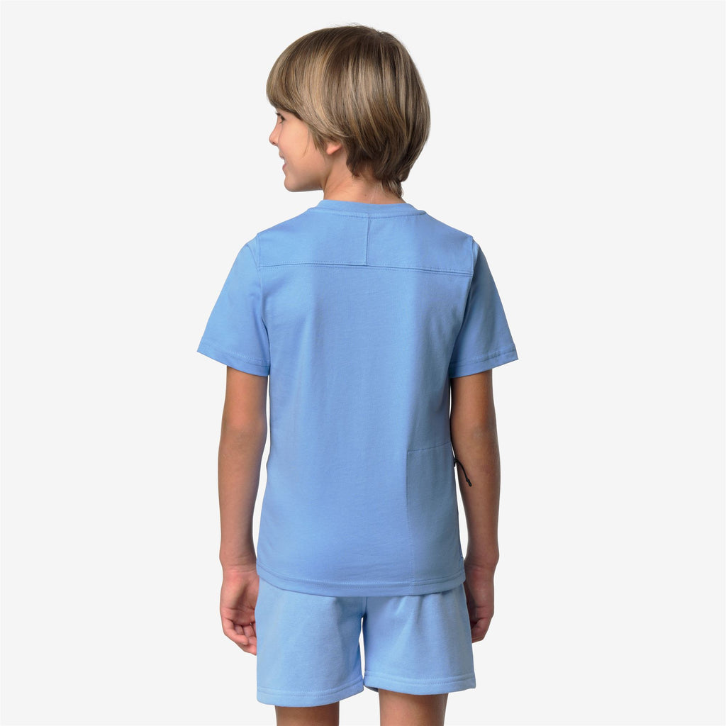 T-Shirts & Top_KID UNISEX_P. LEONIDE_T-Shirt_Blue Cielo - Commercial 6