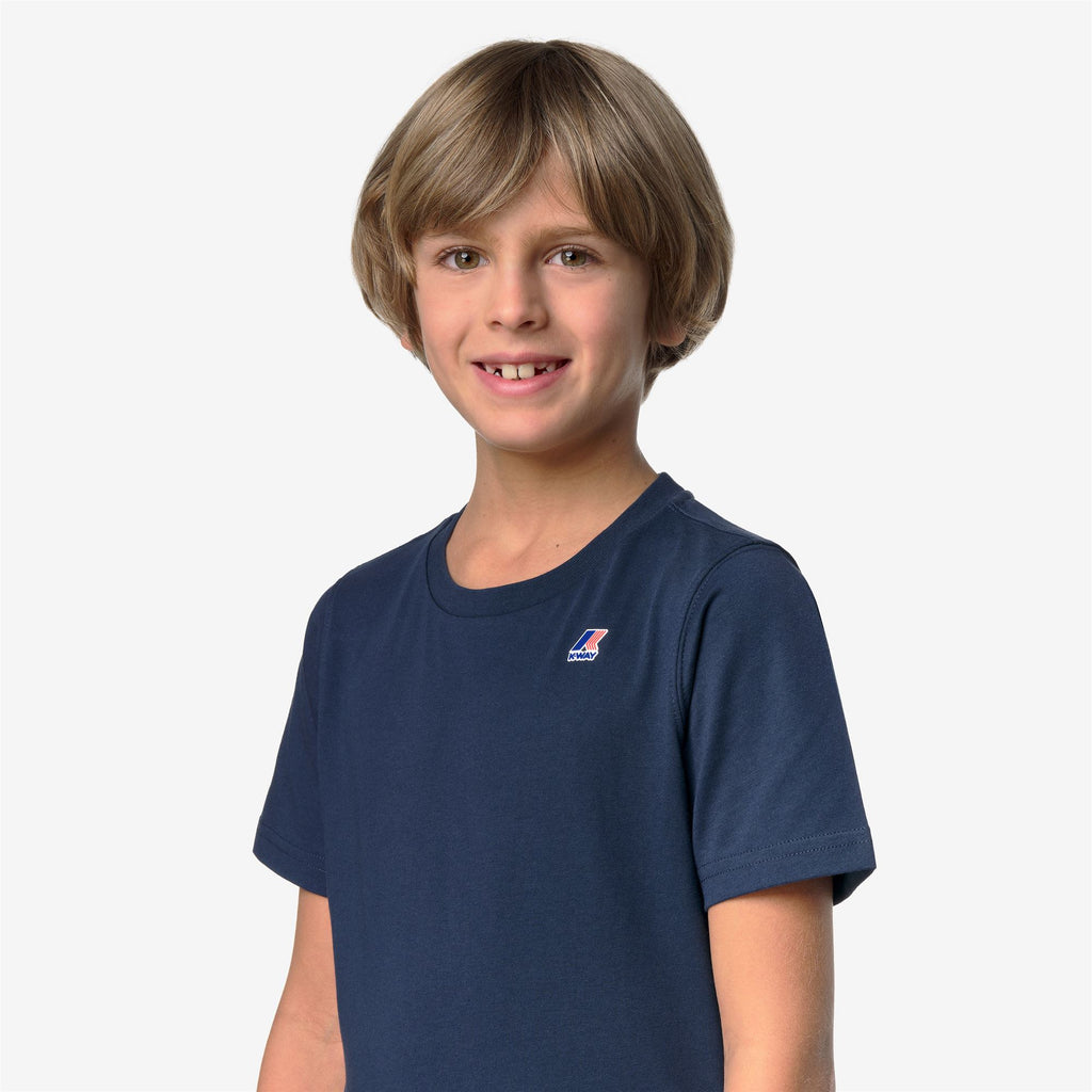 T-Shirts & Top_KID UNISEX_P. LEONIDE_T-Shirt_Blue Insignia - Commercial 7