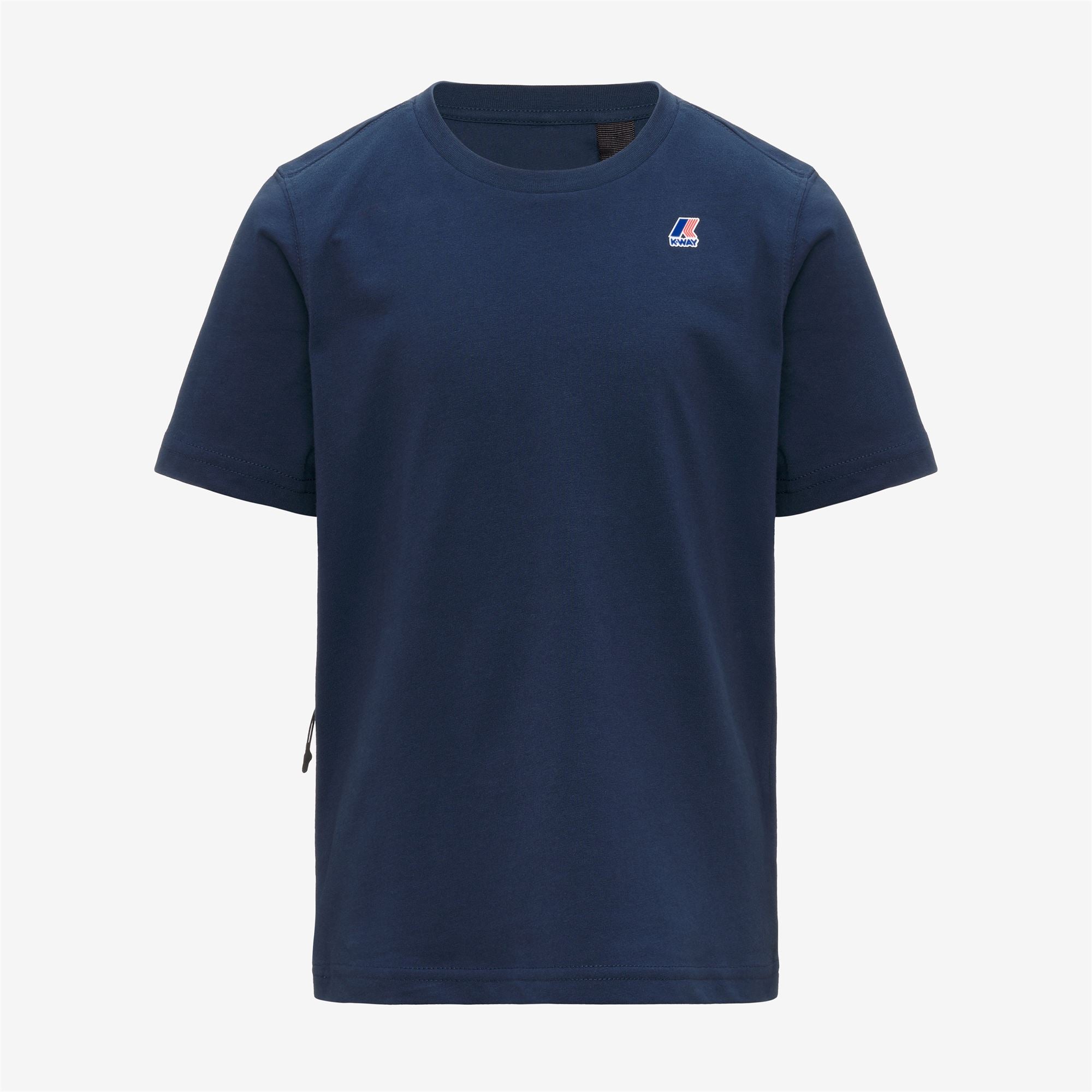 T-Shirts & Top_KID UNISEX_P. LEONIDE_T-Shirt_Blue Insignia - Commercial 1