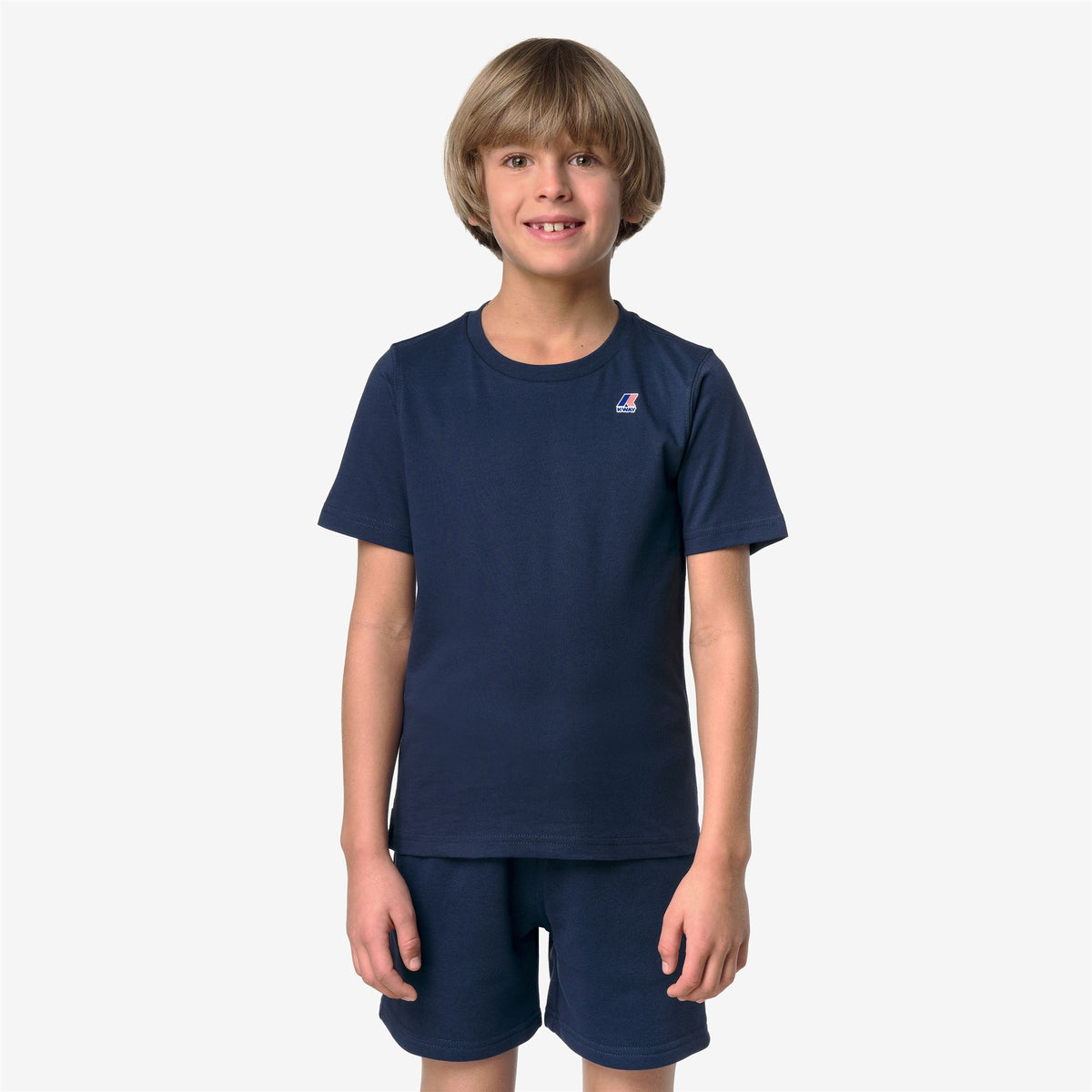 T-Shirts & Top_KID UNISEX_P. LEONIDE_T-Shirt_Blue Insignia - Commercial 4