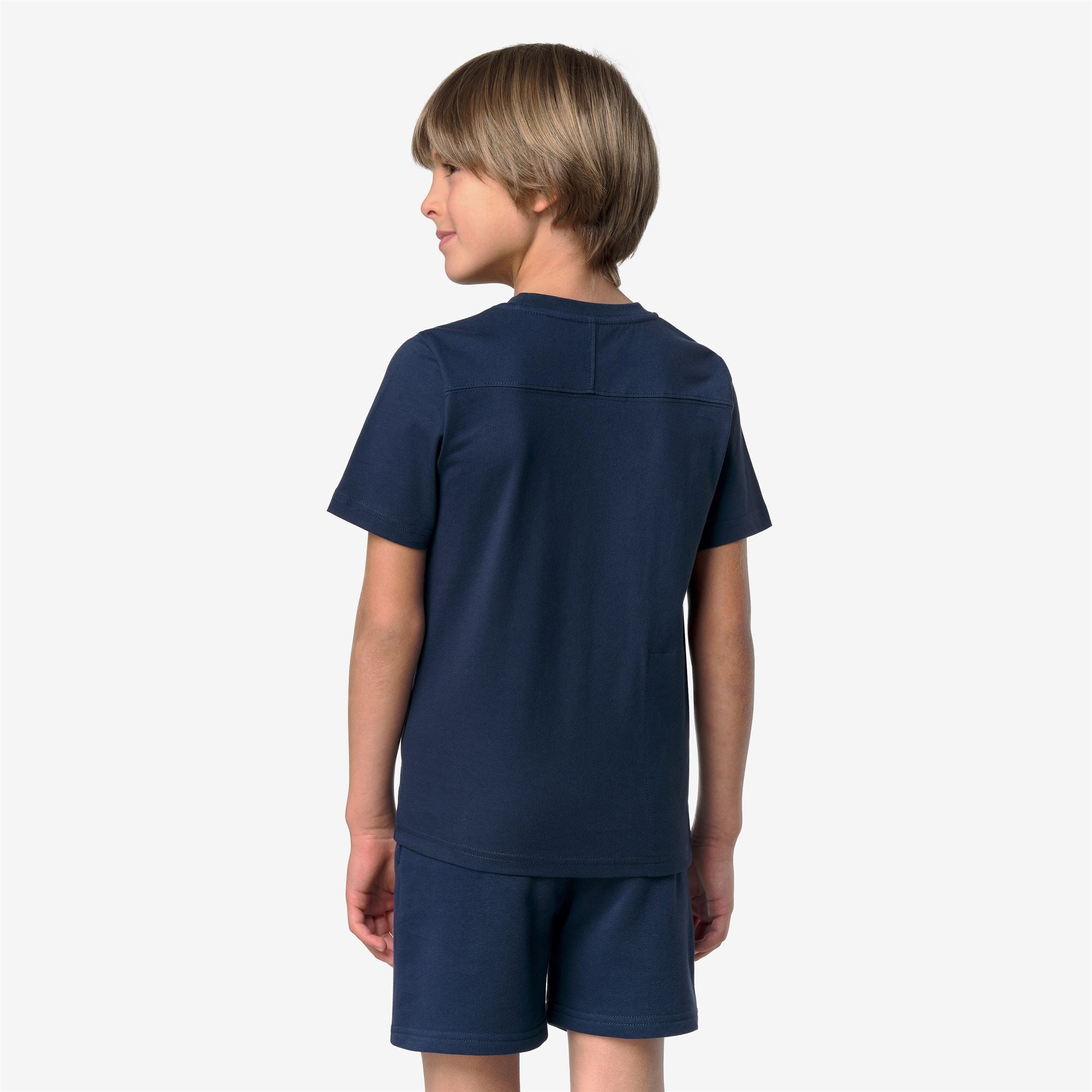 T-Shirts & Top_KID UNISEX_P. LEONIDE_T-Shirt_Blue Insignia - Commercial 6