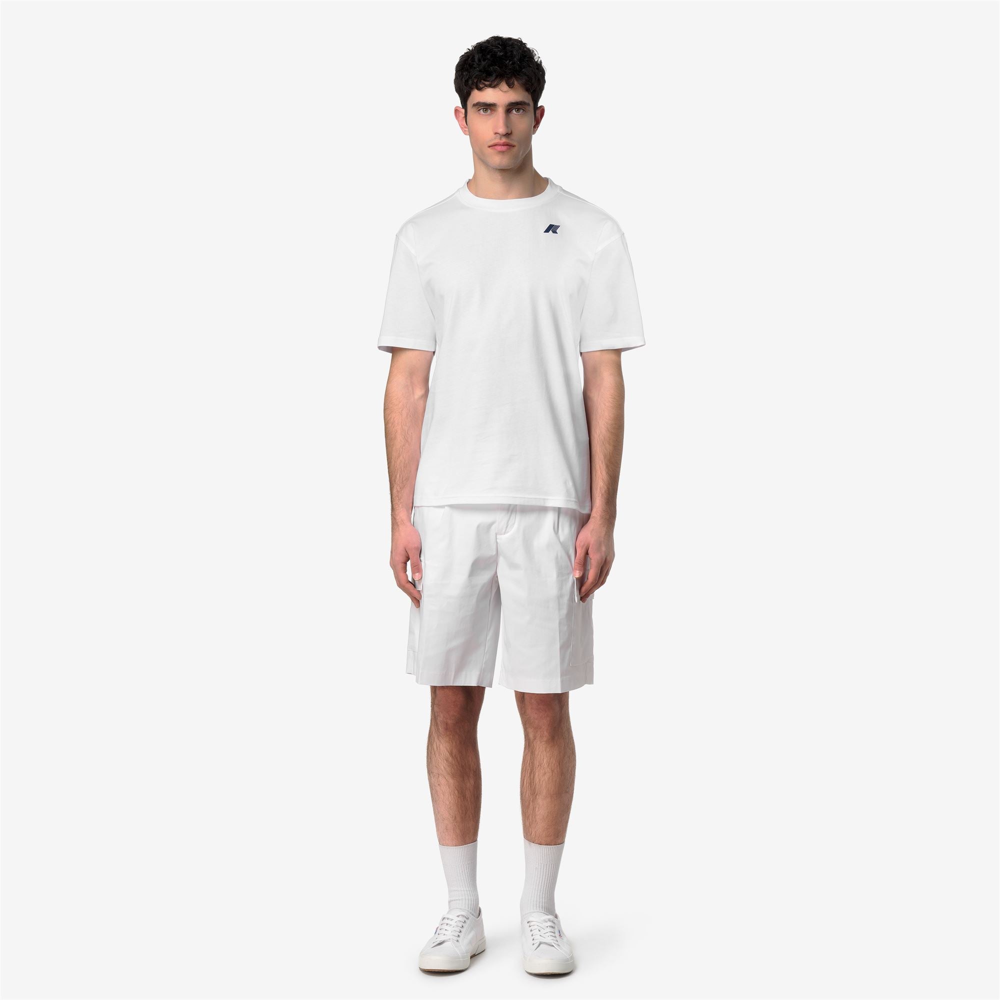 T-Shirts & Top_Man_SOLO JERSEY WAVE_T-Shirt_White - White - Commercial 4