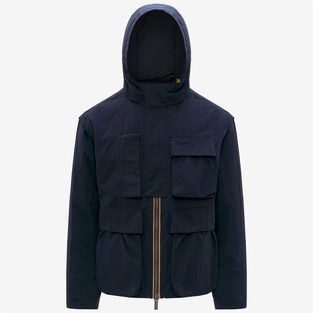 Jackets_MAN_GUILLERMO COTTON FEEL_Short_Blue Depth Combo - Blue Depth - Unico - Photo