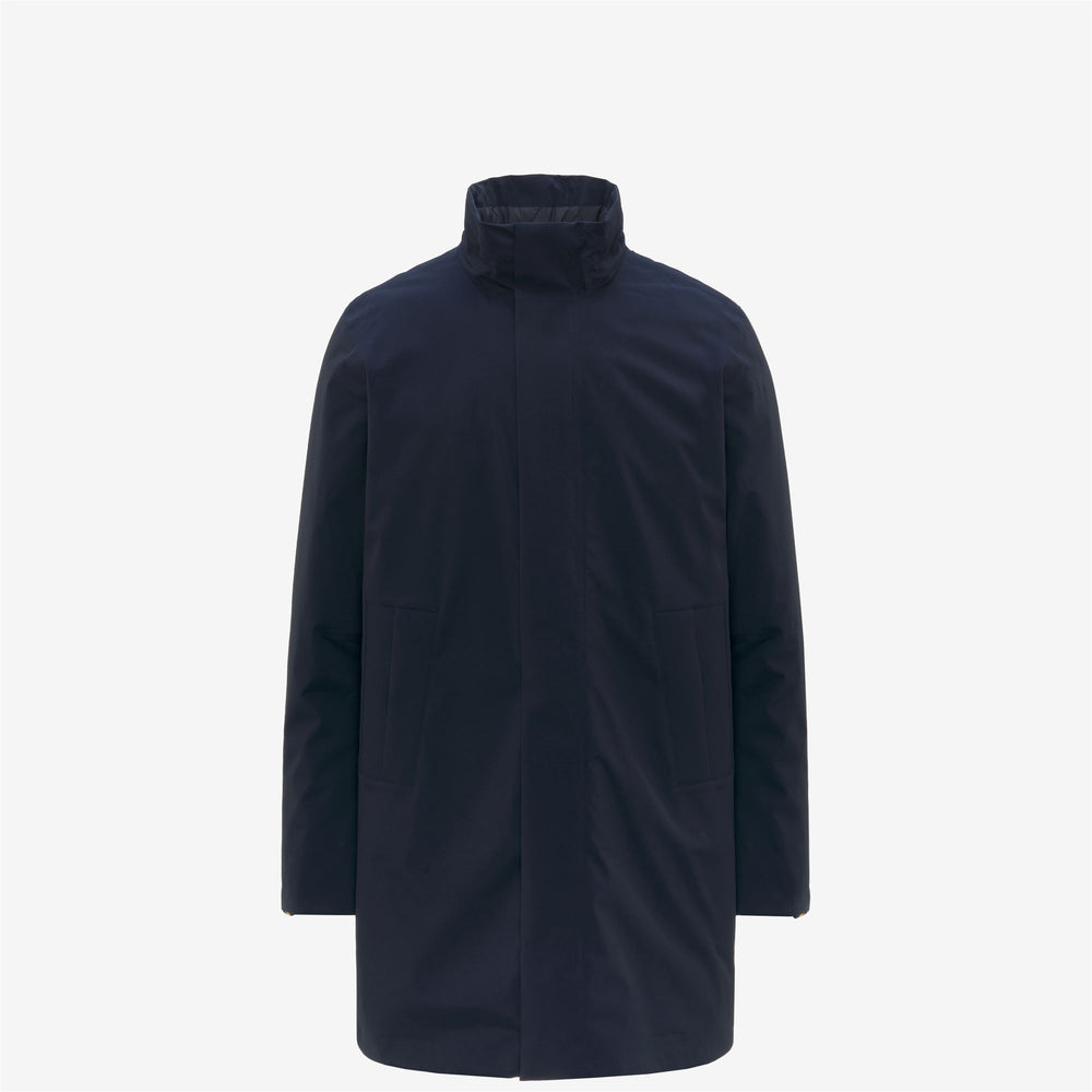 Jackets_MAN_THOMAL BONDED PADDED_3/4 Length_Blue Depth - Blue Depth - DressedFront