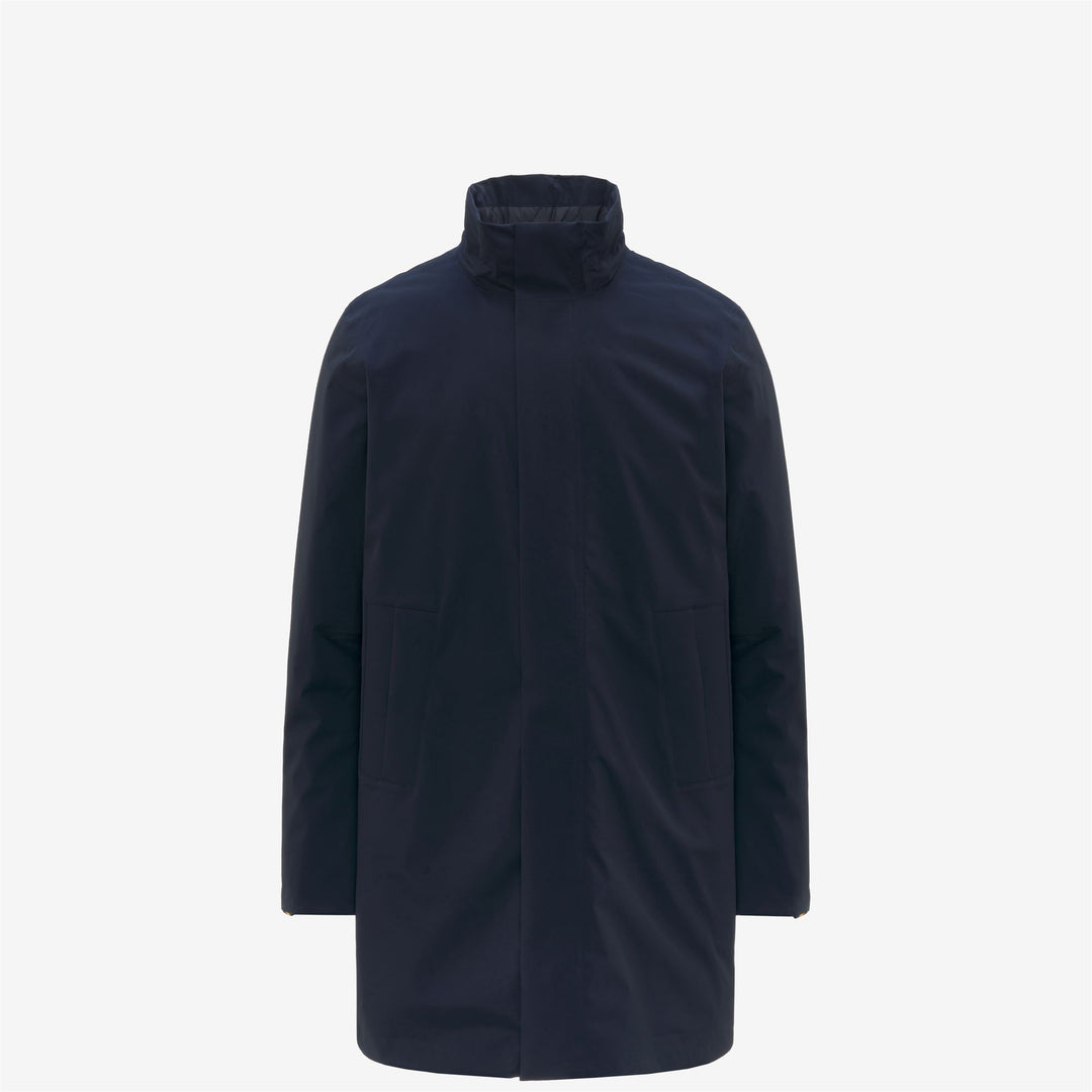 Jackets_MAN_THOMAL BONDED PADDED_3/4 Length_Blue Depth - Blue Depth - DressedFront