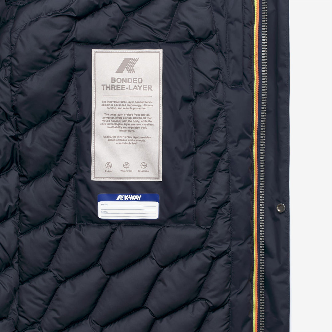 Jackets_MAN_THOMAL BONDED PADDED_3/4 Length_Blue Depth - Blue Depth - DressedSide