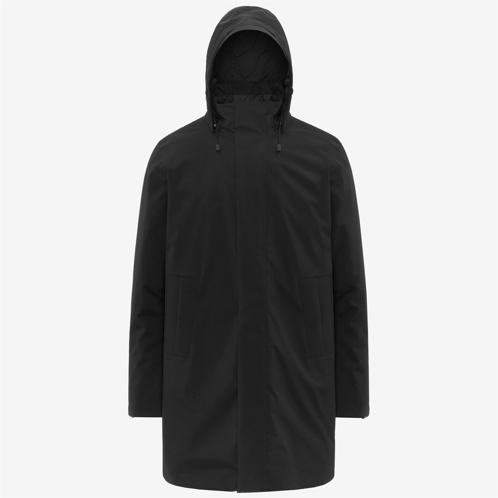 Jackets_MAN_THOMAL BONDED PADDED_3/4 Length_Black Pure - Black Pure - Commercial 1