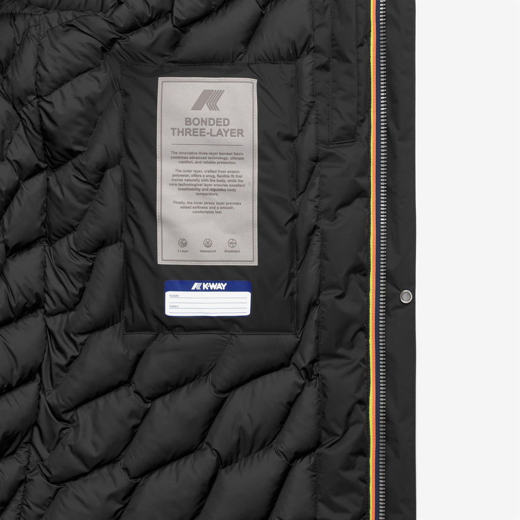 Jackets_MAN_THOMAL BONDED PADDED_3/4 Length_Black Pure - Black Pure - Commercial 3