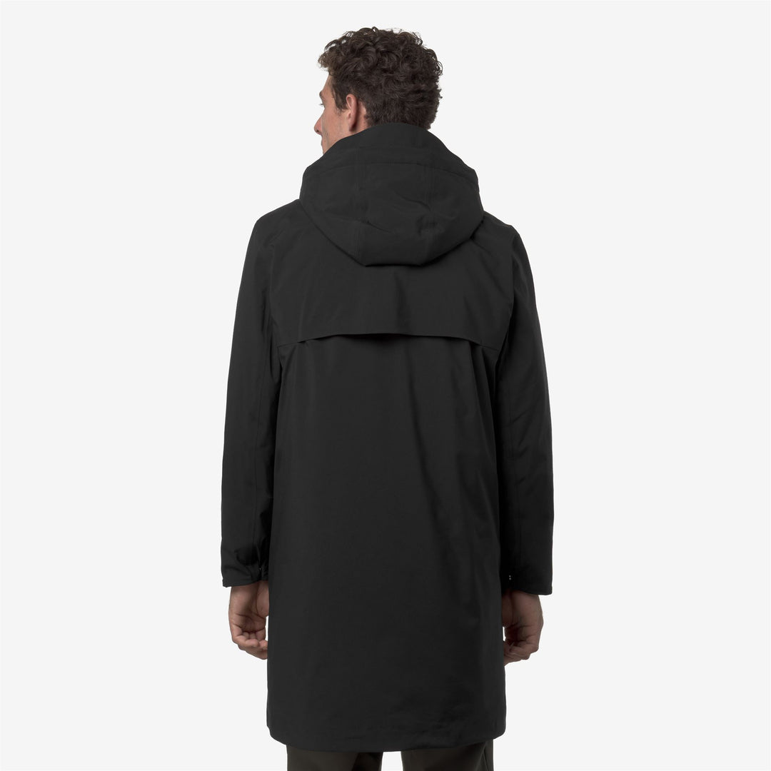 Jackets_MAN_THOMAL BONDED PADDED_3/4 Length_Black Pure - Black Pure - DressedFrontDouble