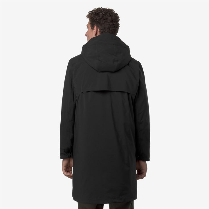 Jackets_MAN_THOMAL BONDED PADDED_3/4 Length_Black Pure - Black Pure - DressedFrontDouble