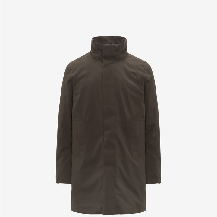 THOMAL BONDED PADDED - Jackets - 3/4 LENGTH - MAN - Black Olive Combo