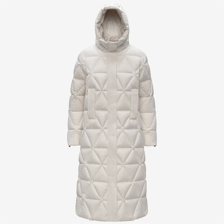 RUENNE THERMO MICROFIBER - Jackets - Long - WOMAN - White Gardenia Combo