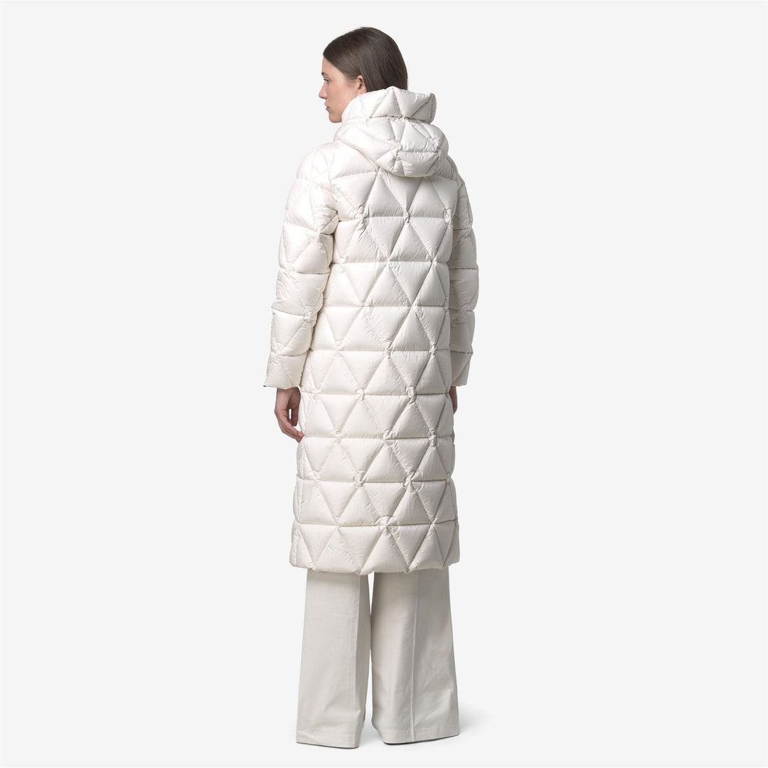 RUENNE THERMO MICROFIBER - Jackets - Long - WOMAN - White Gardenia Combo