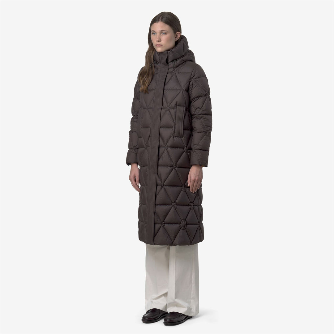 RUENNE THERMO MICROFIBER - Jackets - Long - WOMAN - Black Olive Combo