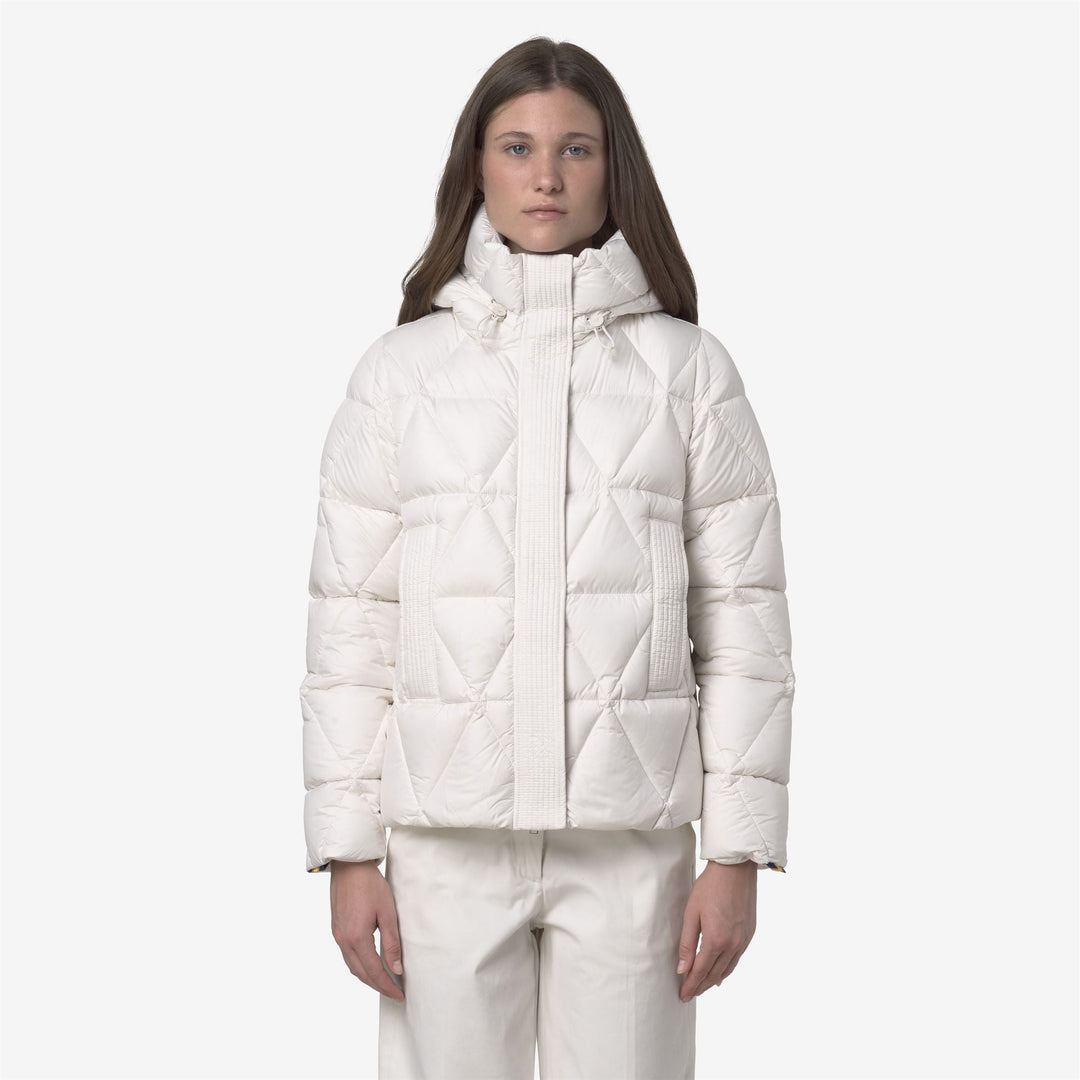 LETHILLE THERMO MICROFIBER - Jackets - Short - WOMAN - White Gardenia Combo