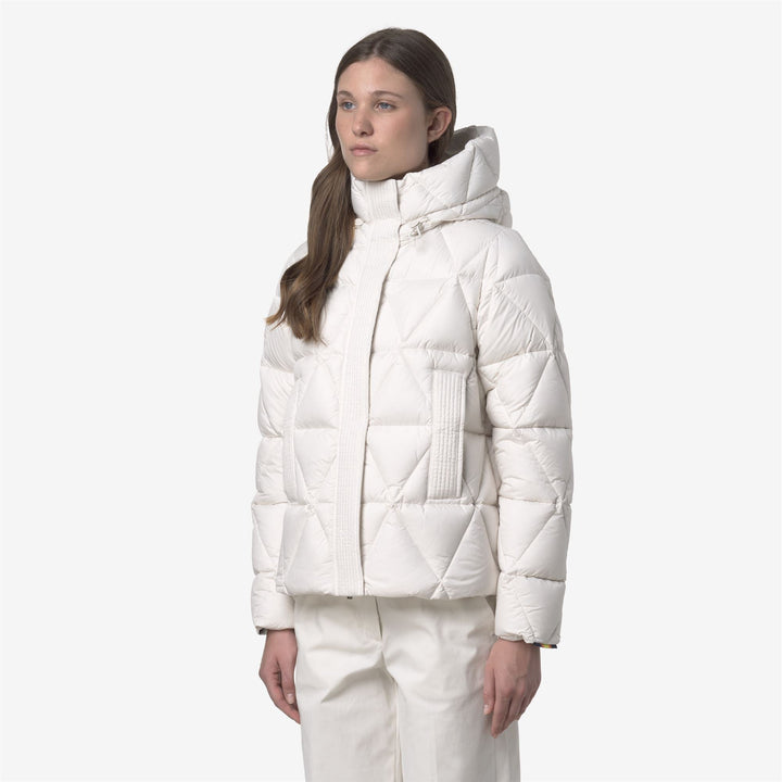 LETHILLE THERMO MICROFIBER - Jackets - Short - WOMAN - White Gardenia Combo