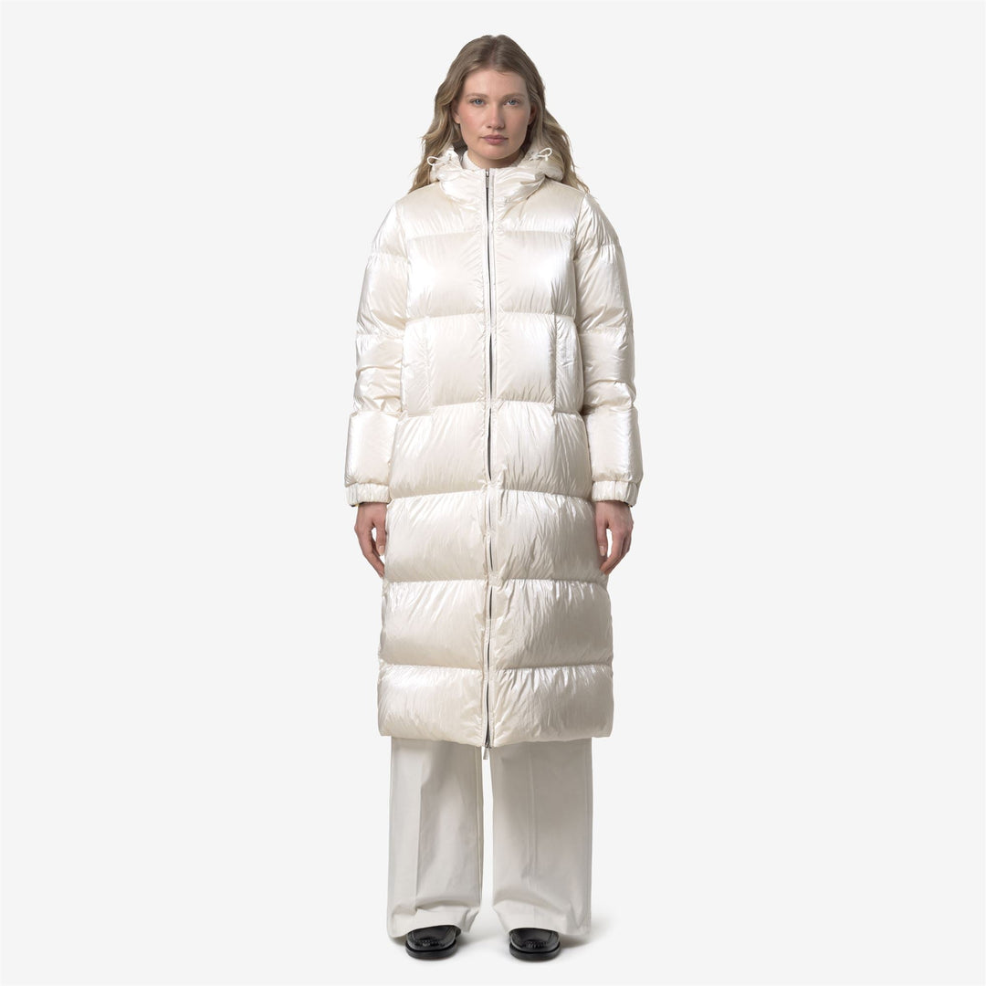 RUENNE THERMO PEARLY - Jackets - Long - WOMAN - White Gardenia Combo