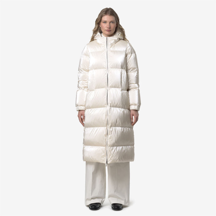 RUENNE THERMO PEARLY - Jackets - Long - WOMAN - White Gardenia Combo
