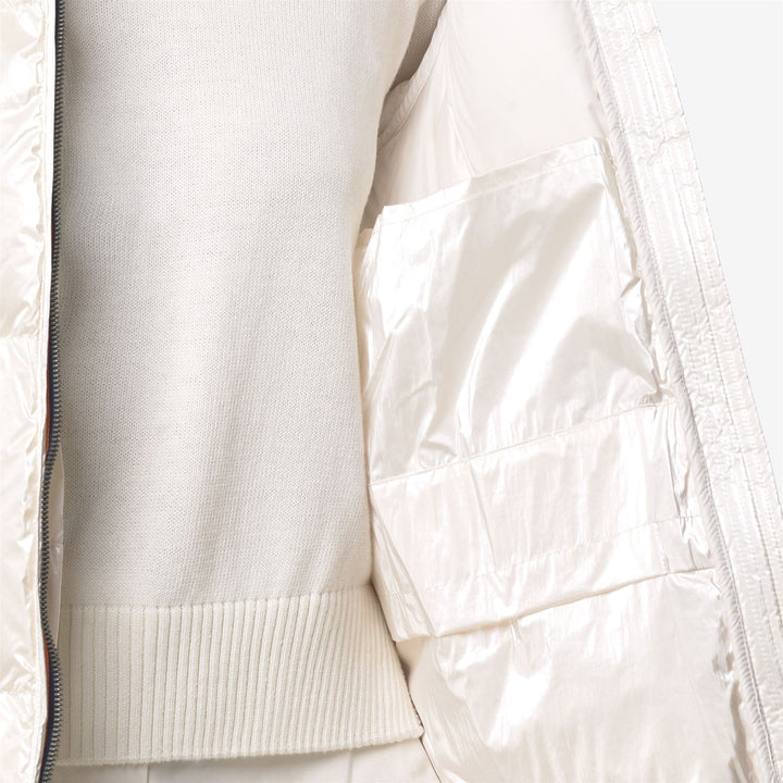 RUENNE THERMO PEARLY - Jackets - Long - WOMAN - White Gardenia Combo