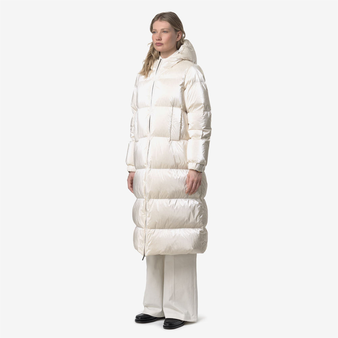 RUENNE THERMO PEARLY - Jackets - Long - WOMAN - White Gardenia Combo