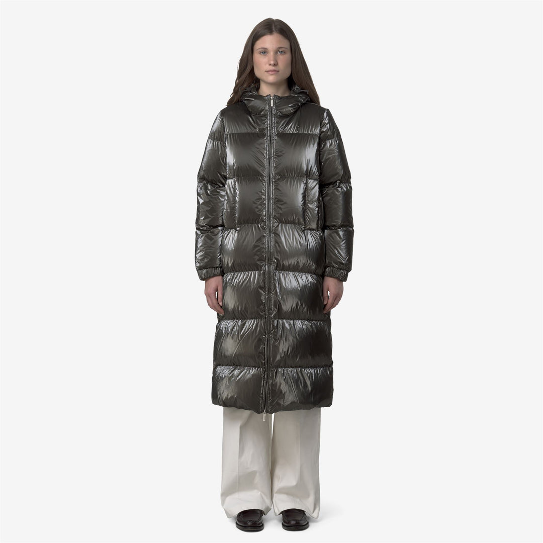 RUENNE THERMO PEARLY - Jackets - Long - WOMAN - Black Olive Combo