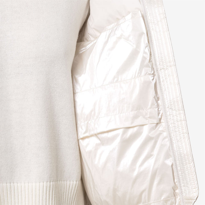 LETHILLE THERMO PEARLY - Jackets - Short - WOMAN - White Gardenia Combo